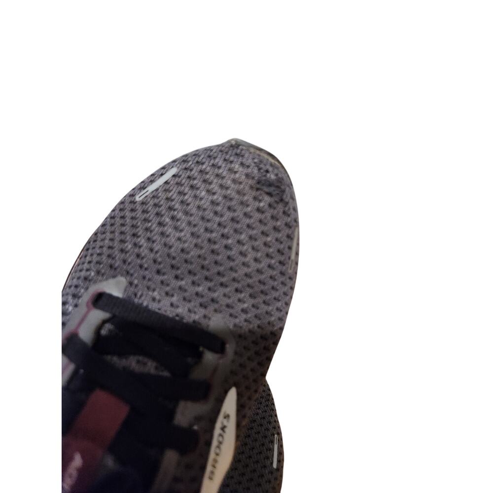 Brooks Adrenaline GTS 22 Running Shoes - Women's Size 7, Gray Purple Accents - Picture 7 of 8